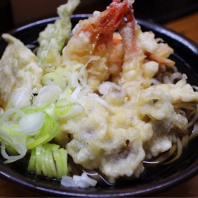 天ぷらそば(笑店)