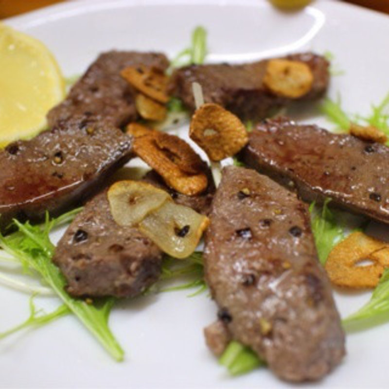 鹿肉塩焼(笑店)