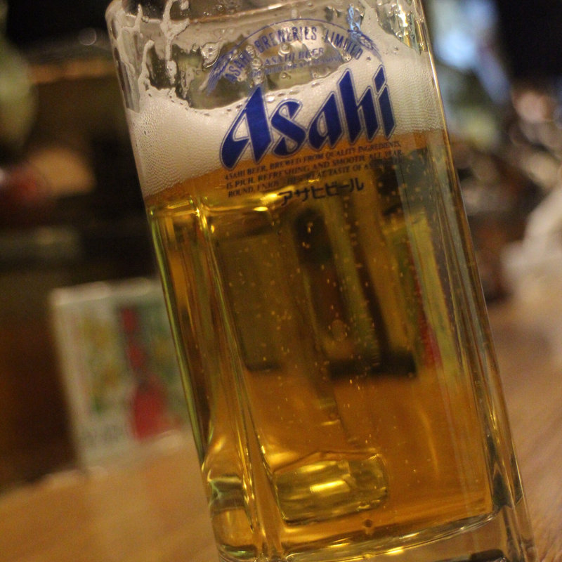 生ビール(やき鳥 狸)