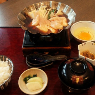 鶏すき鍋セット　(笠庵 （カサアン）)