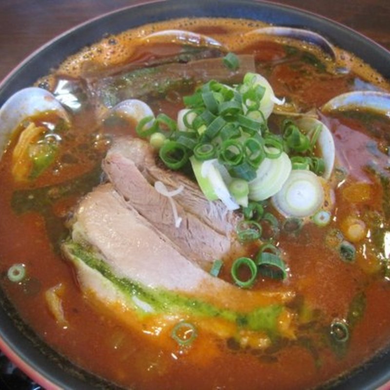 どあさり　トマト(節系とんこつらぁ麺　おもと )