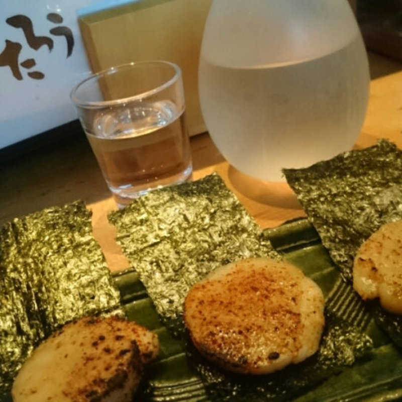 ホタテの磯辺焼き(築地きたろう （【旧店名】樹太老 東銀座）)