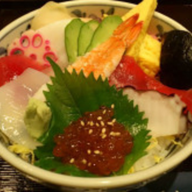 江戸前ちらし(築地すし 川崎日航ホテル店)