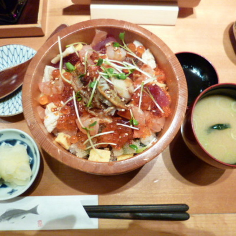 ばらちらし(築地すしくろ 横浜ジョイナス店)