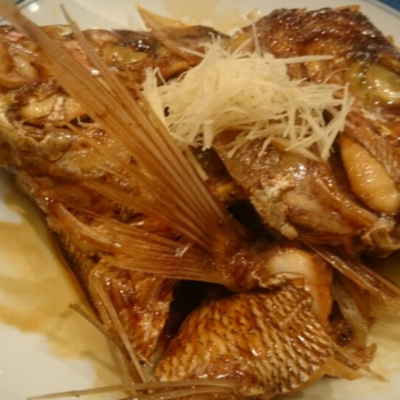 鮪のかぶと煮(築地寿司岩 総本店)