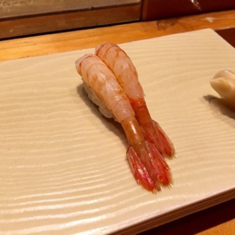 甘えび(築地寿司清 名古屋ミッドランドスクエア店)