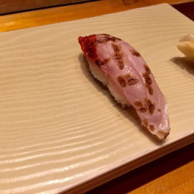 金目鯛の炙り焼き(築地寿司清 名古屋ミッドランドスクエア店)