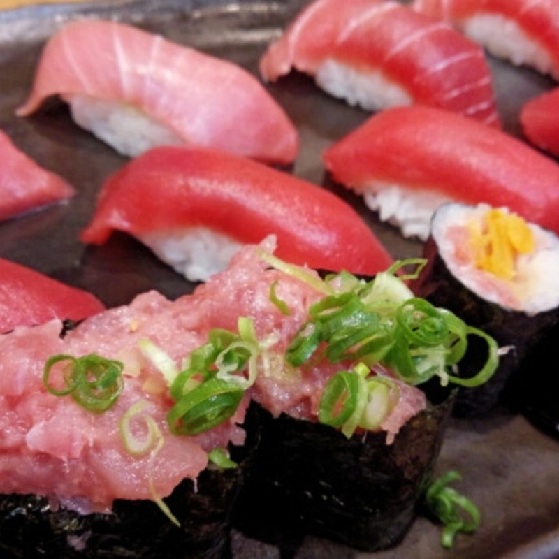 まぐろにぎり(築地虎杖　魚河岸千両 （うおがしせんりょう）)