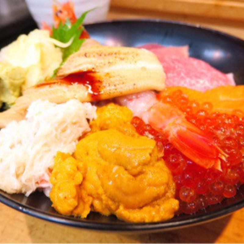 海鮮丼(築地虎杖　魚河岸千両 （うおがしせんりょう）)