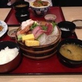 お刺身定食(築地食堂　源ちゃん アクアシティお台場店)