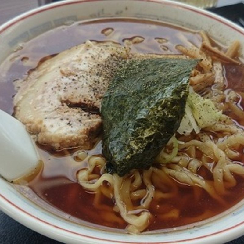 あさひ満々ラーメン(米の粉の滝ドライブイン )