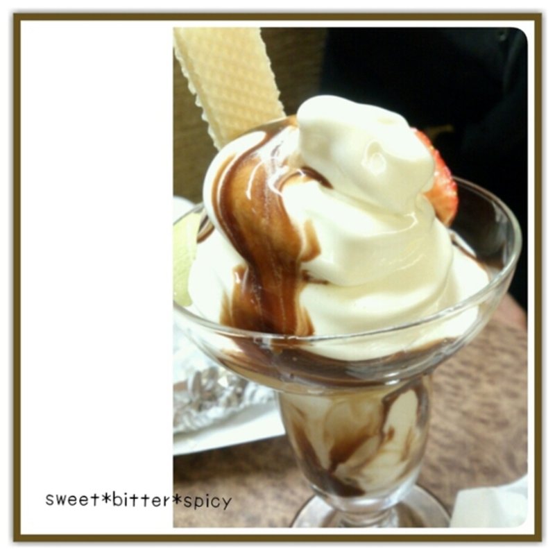 チョコレートパフェ(米華堂)