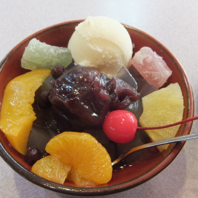 クリームあんみつ(紀文)