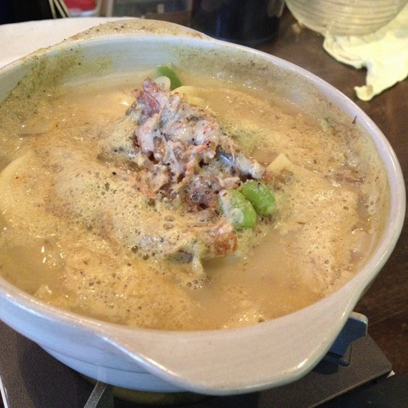 カレー餃子鍋(紅桃 )