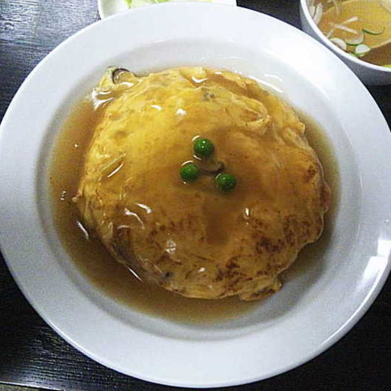 天津飯(紅龍　晩翠通店)