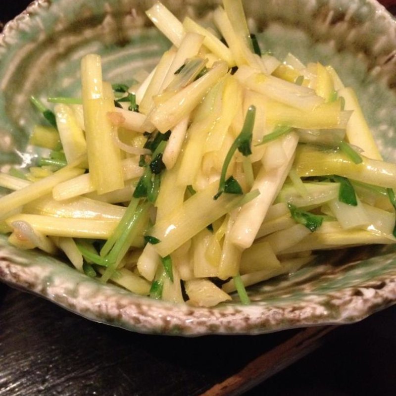 黄ニラ炒め(浜椿紹興酒家)