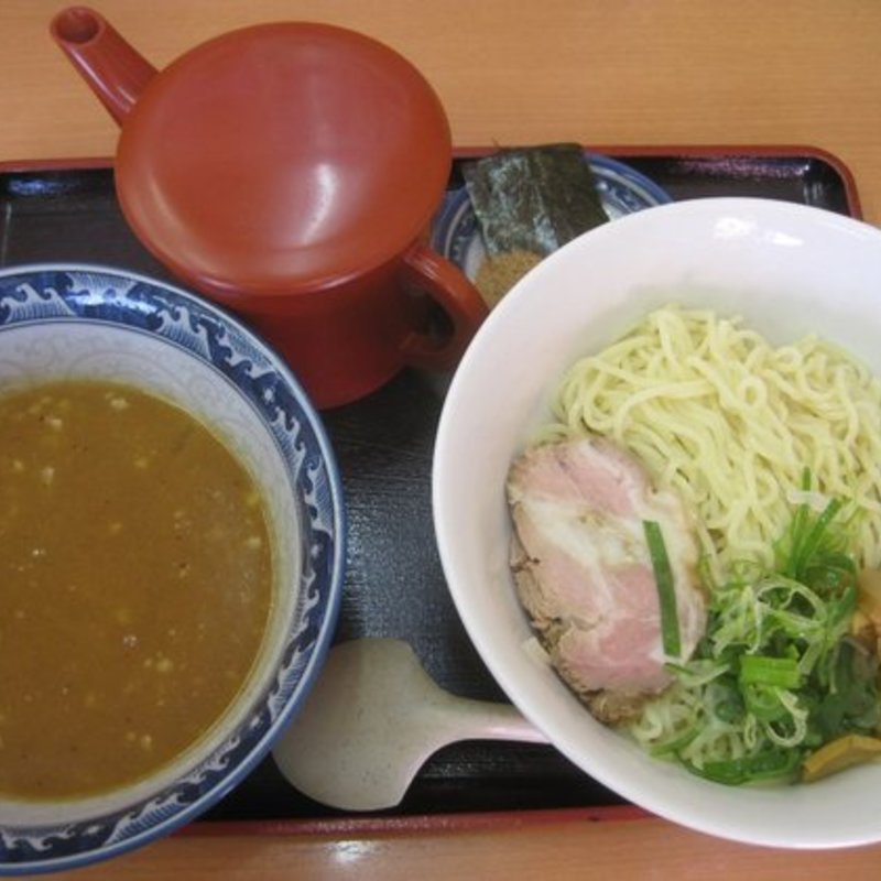 濃厚魚介つけ麺(紺のれん 長沼店 （こんのれん）)