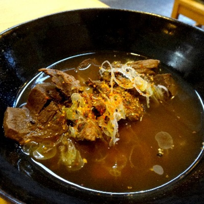 マグロの生姜煮(そば処 結城)