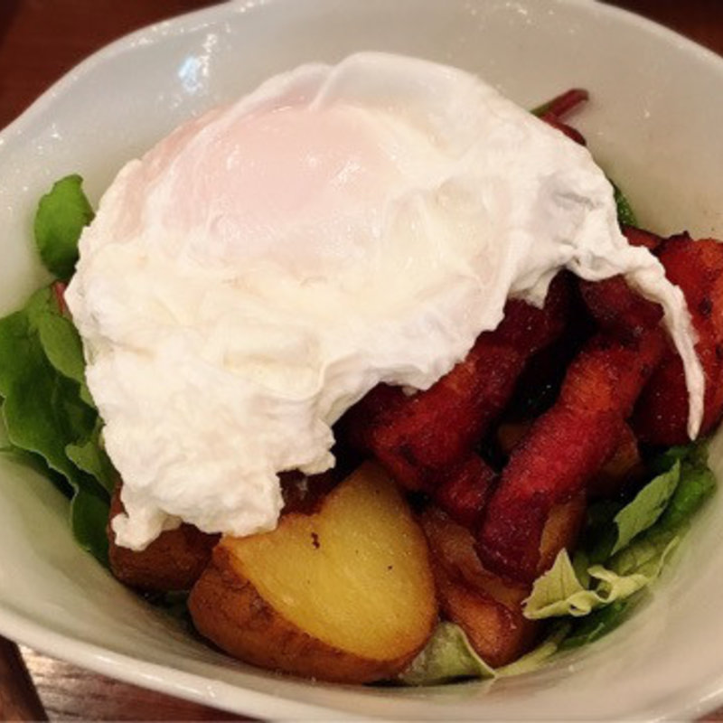 クリスピーベーコンとポテトのサラダ(中国料理「旬遊紀」)