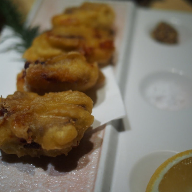 牛たんとモッツアレラチーズのはさみ揚げ(縁新宿店 )