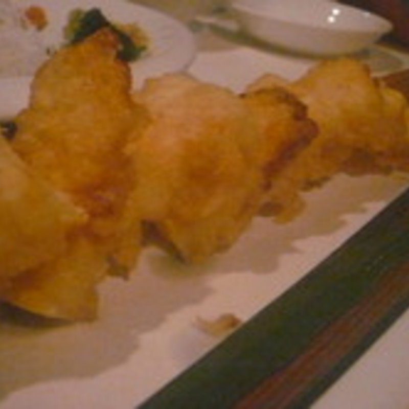 とうもろこしの天ぷら(羅府 )