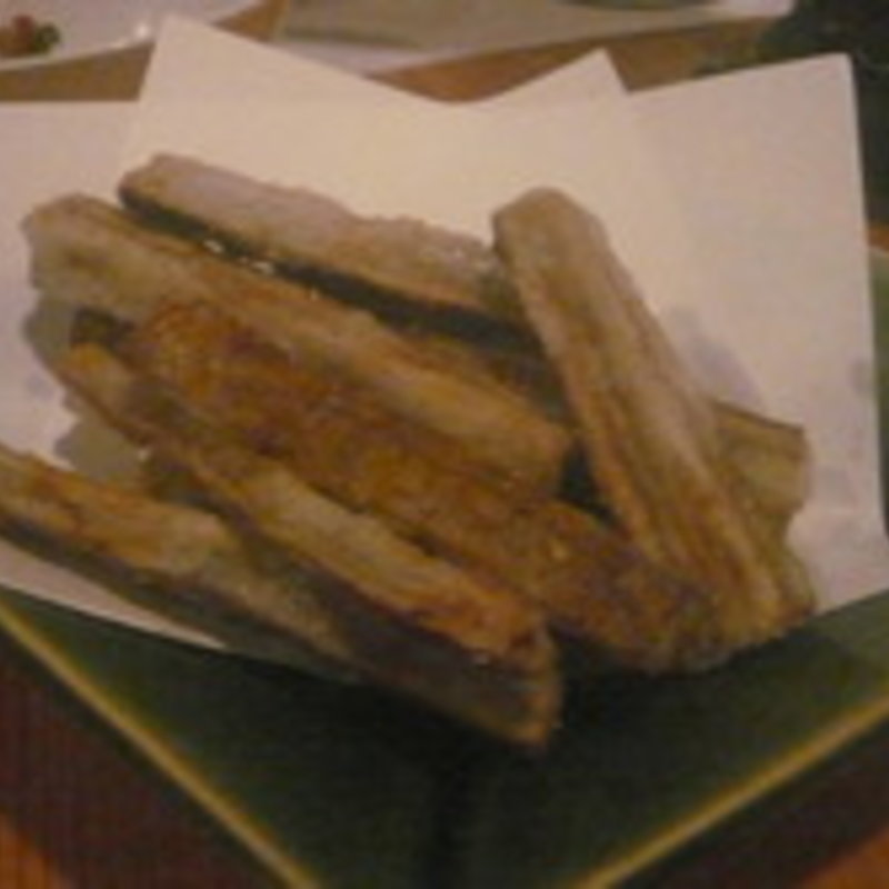 牛蒡の天ぷら(羅府 )