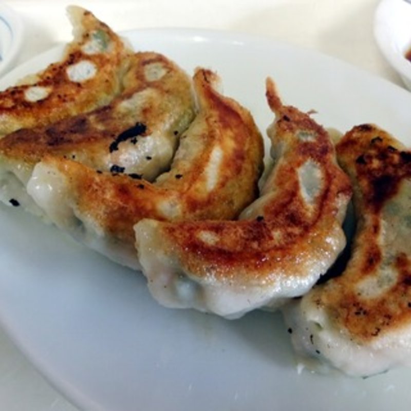 ギョウザ定食(市場食堂 中華 美山)