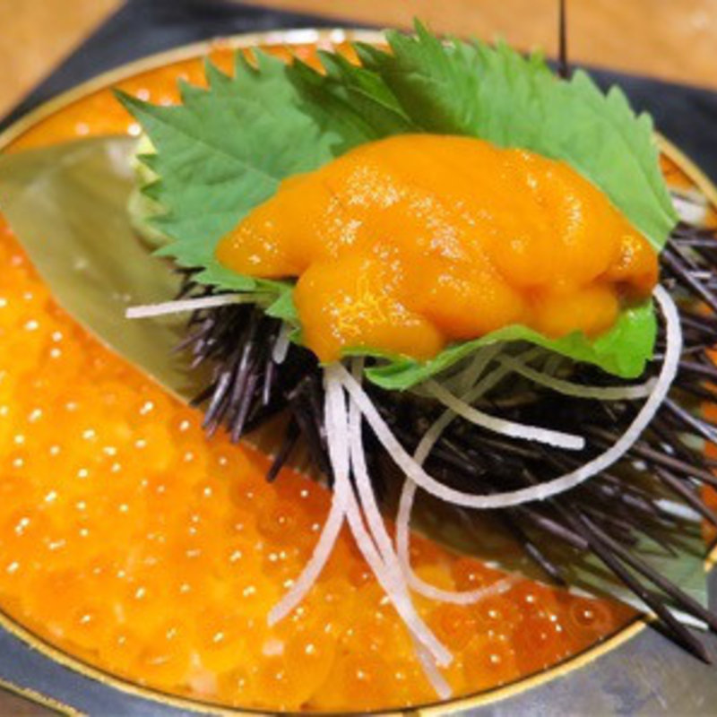 北海雲丹イクラご飯(美食 米門 品川店)