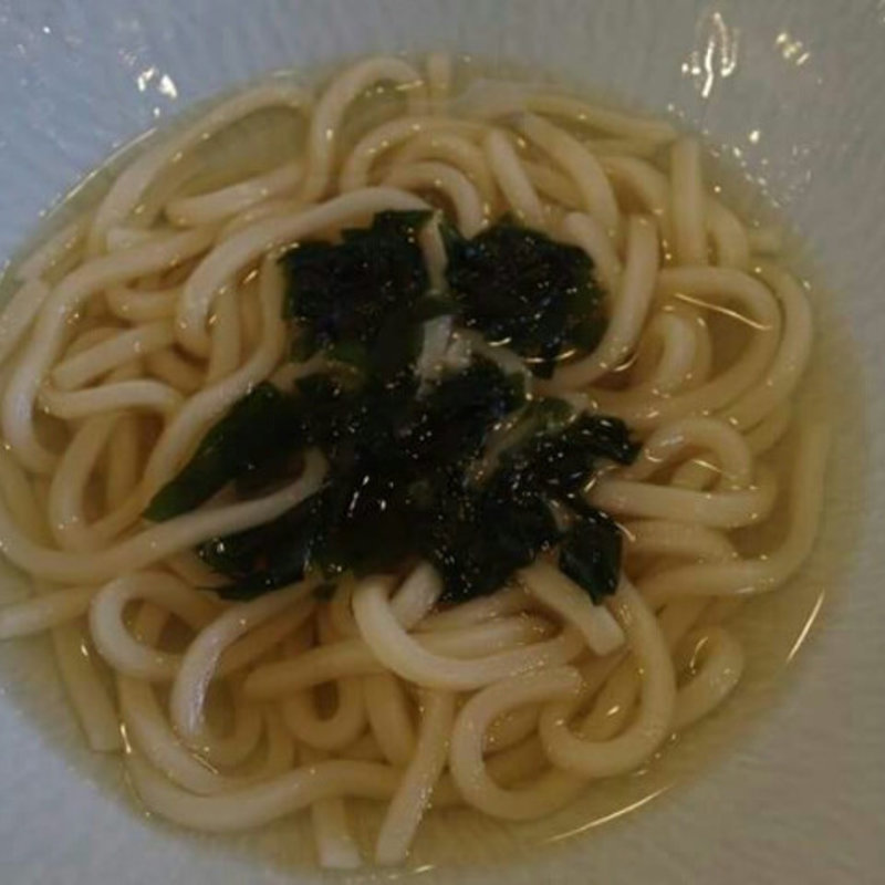 ワカメうどん(翠峰荘 )