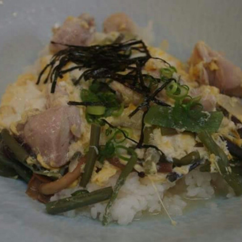 山菜親子丼(翠峰荘 )