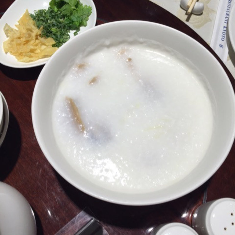 アワビ粥(老香港酒家京都 （オールドホンコンレストランキョウト）)
