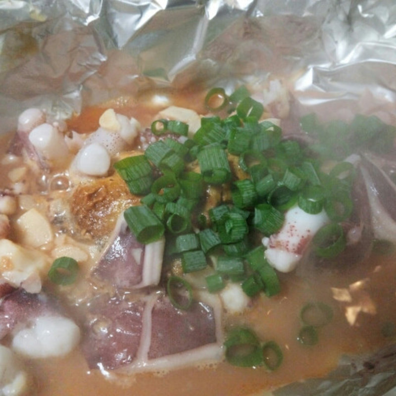 イカわたのホイル焼き(耕 )