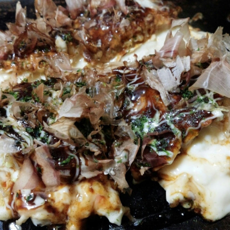 カマンベール丸ごと入りのお好み焼き(耕 )