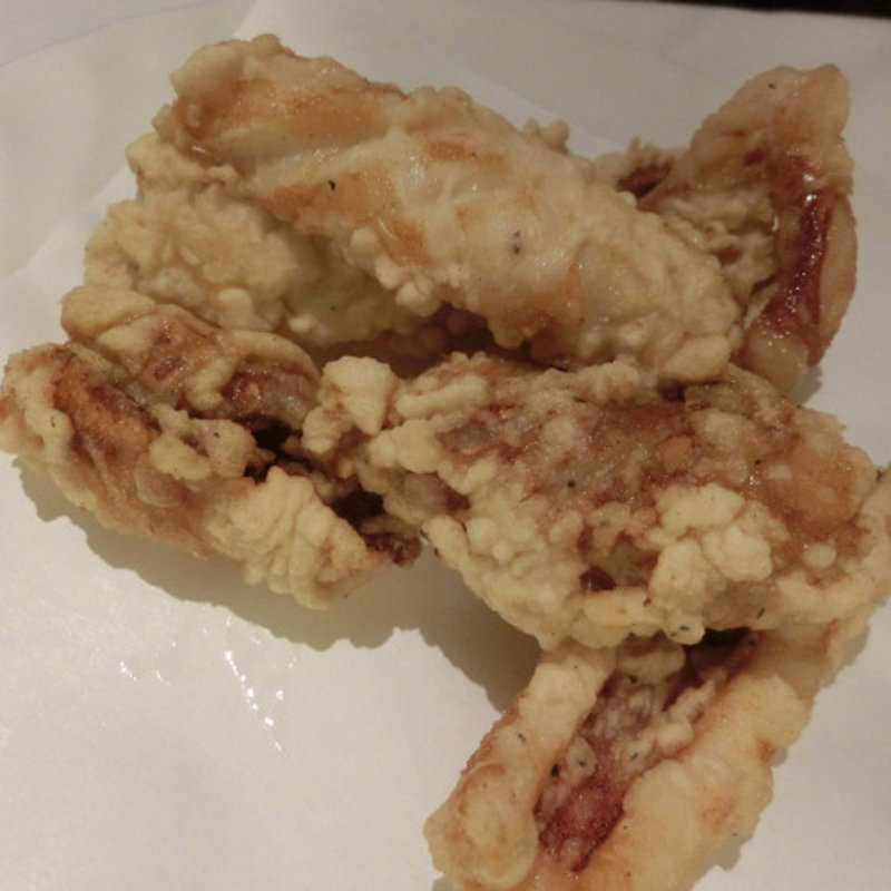一夜干しイカの香り揚げ(聘珍樓 横濱本店)