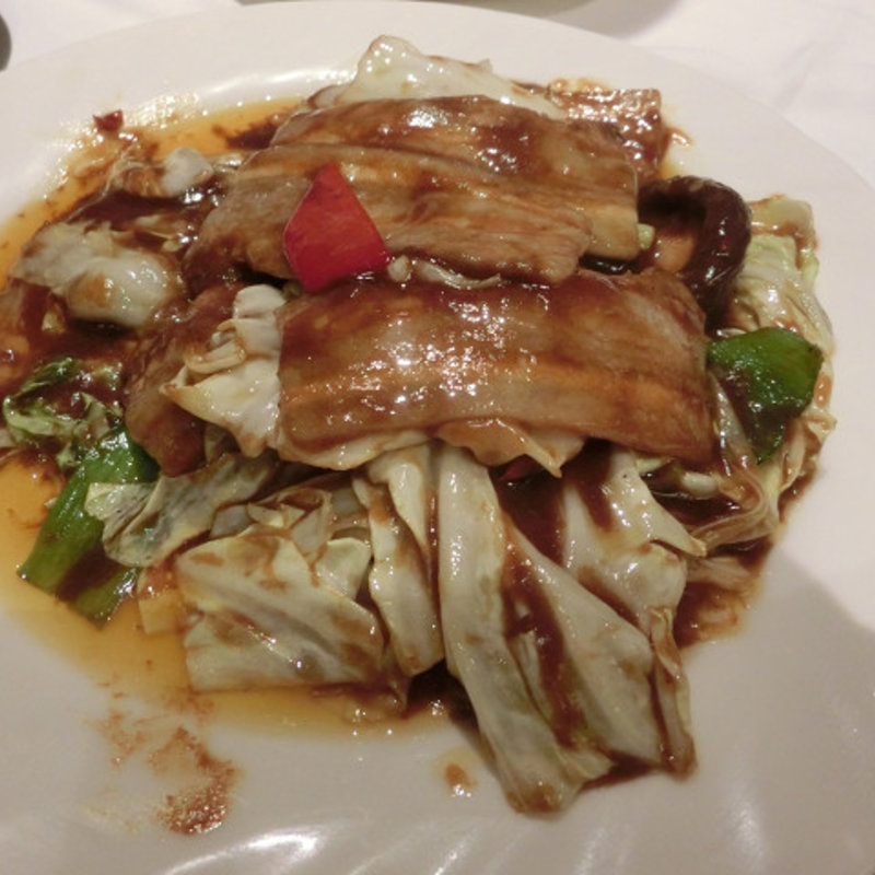 回鍋肉(聘珍樓 横濱本店)