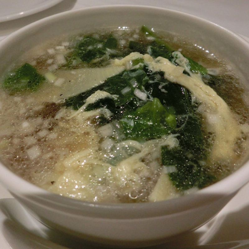 豚肉と玉子のスープ(聘珍樓 横濱本店)