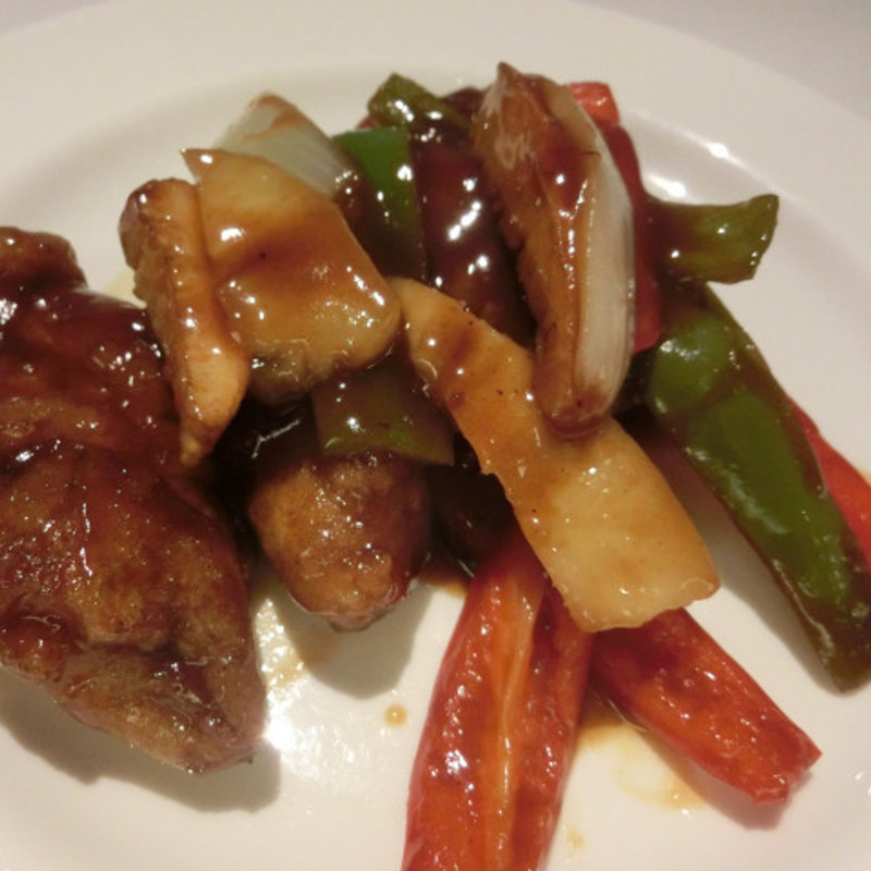 黒酢の酢豚(聘珍樓 横濱本店)