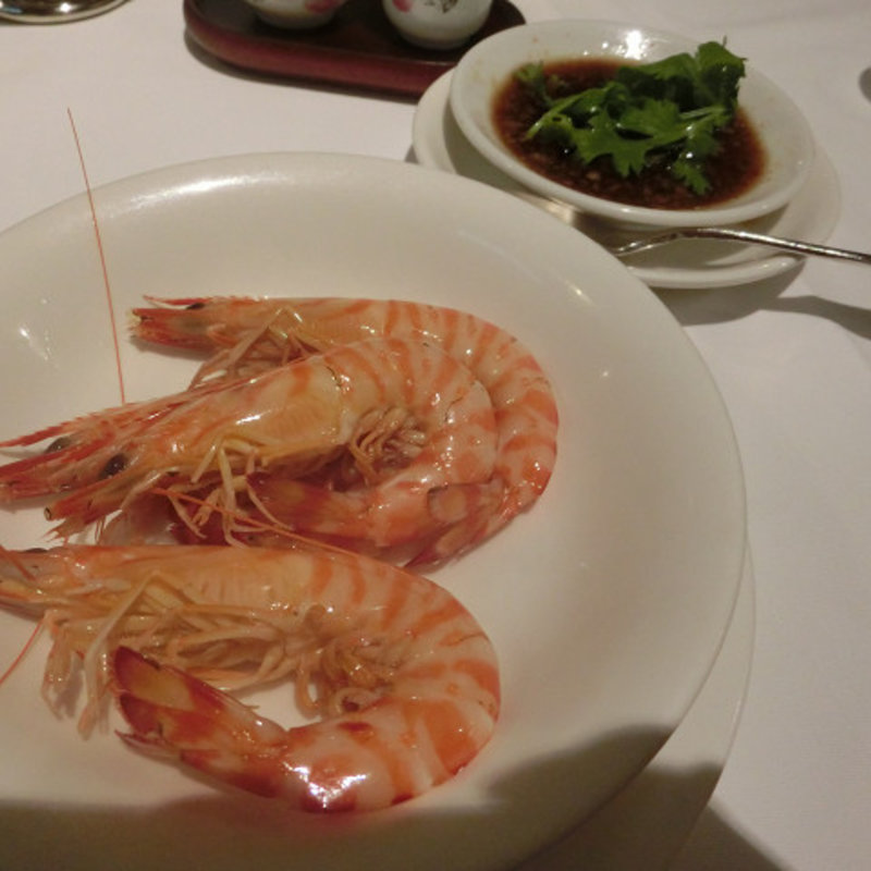 酔っぱらい海老 6匹(聘珍樓)