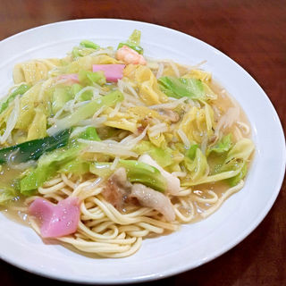 皿うどん 太麺(いし龍 （いしりゅう）)