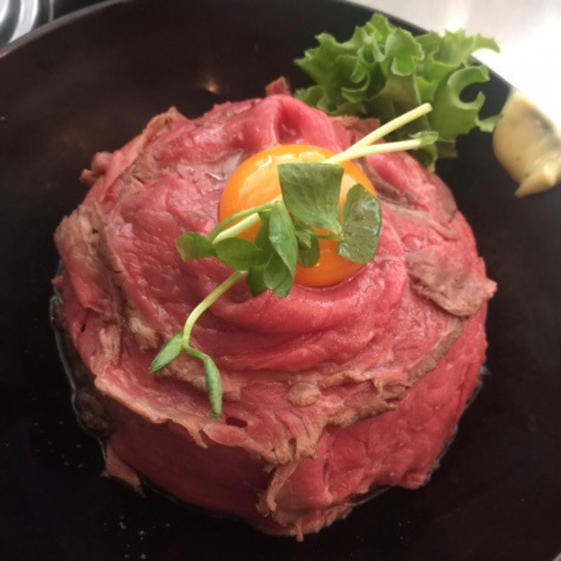 ローストビーフ丼　並(the肉丼の店 だいにんぐ 高田馬場店)