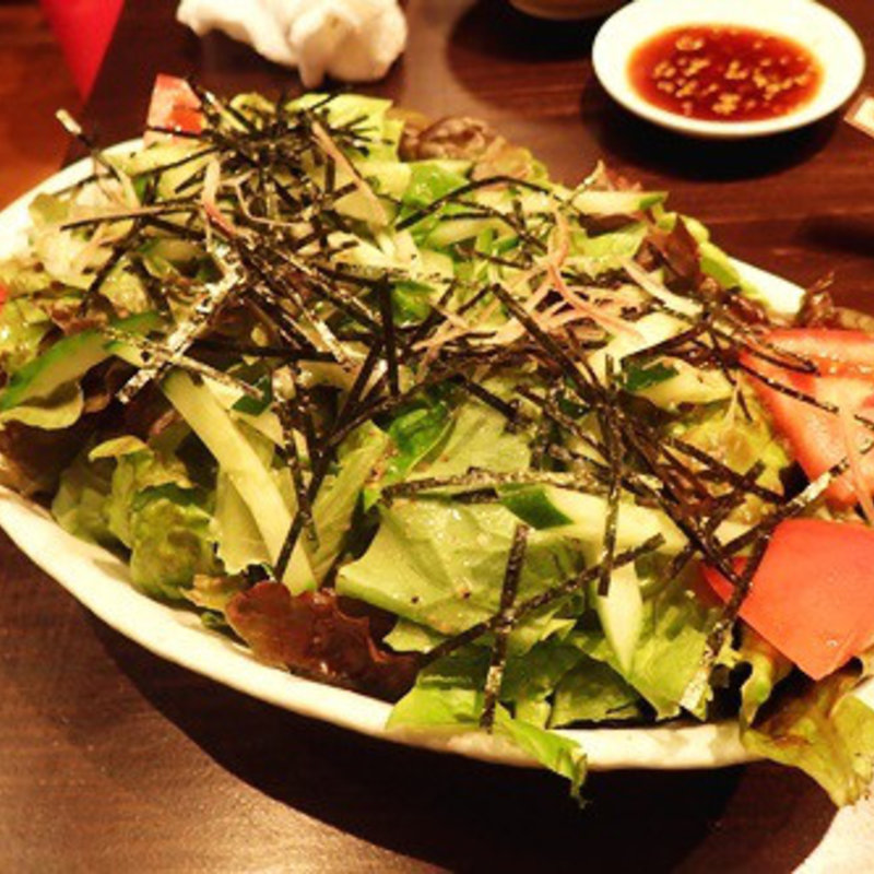 ばんざいサラダ(肉ばんざい )