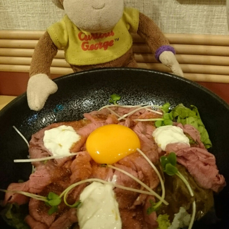 ローストビーフ丼(IPPO 別館 肉めしや)