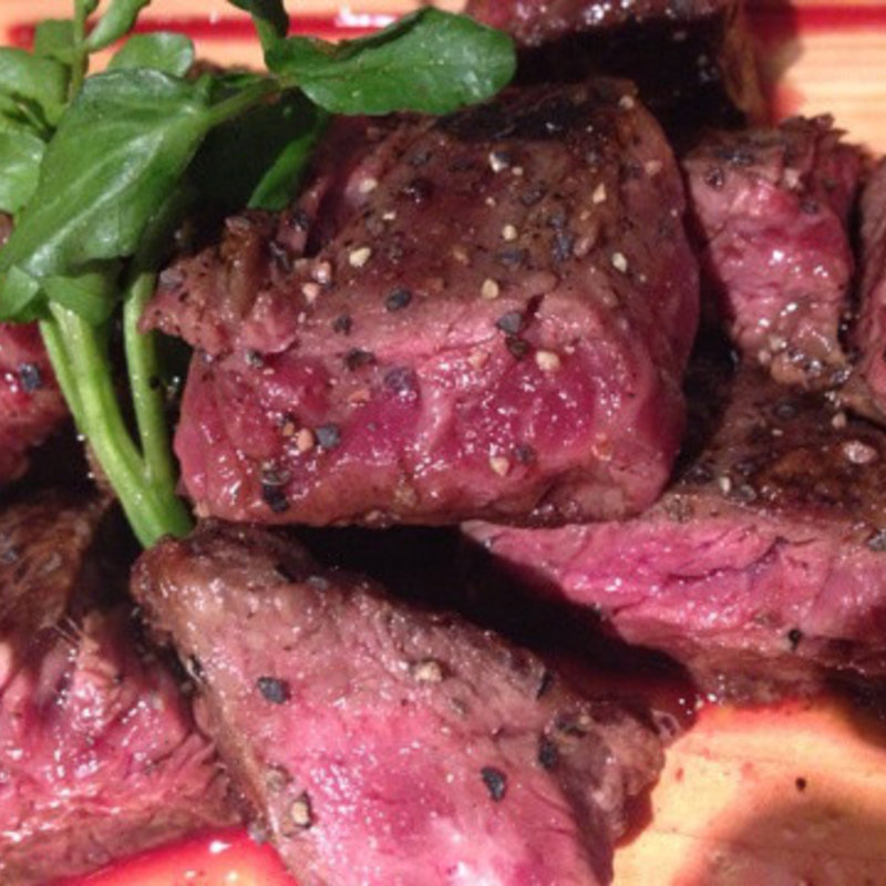 カイノミステーキ 250ｇ(熟成焼肉 肉源 赤坂店)