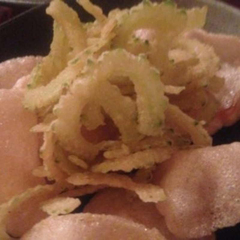 ゴーヤチップス(肴処　志堅原)