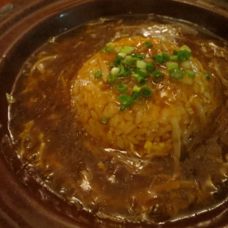 フカヒレあんかけチャーハン(虎萬元 銀座コリドー街店)