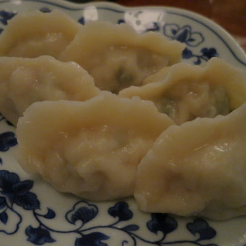 青菜水餃子6個(虎萬元 銀座コリドー街店)