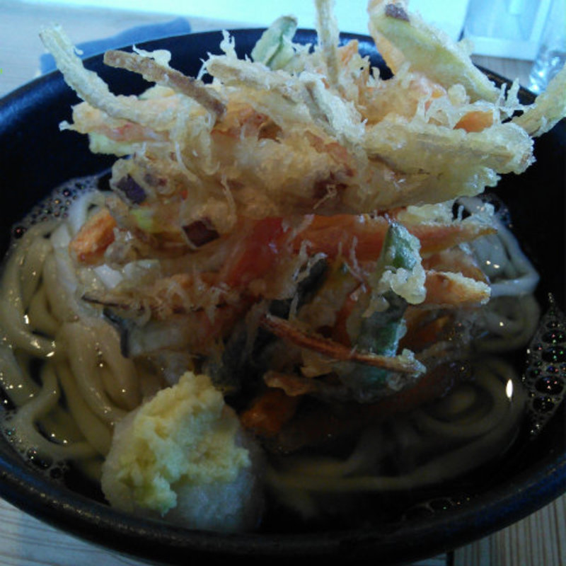 かき揚げうどん(自家製麺うどん のんち)