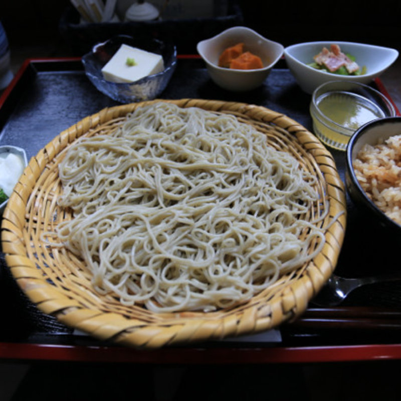 万作庵御膳(大盛り)(自然房 万作庵 )