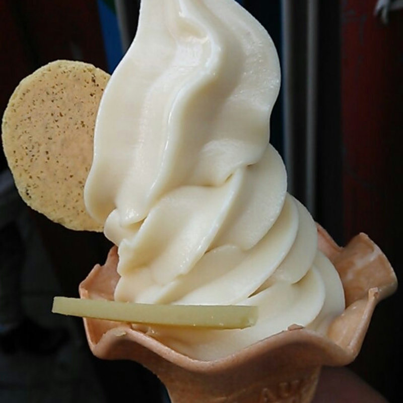 芋ようかんソフト(舟和 仲見世1号店)