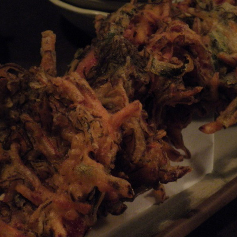 もずくの天ぷら(花々)